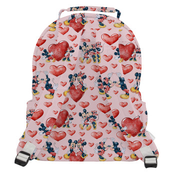 Pocket Backpack - Valentine Mickey & Minnie