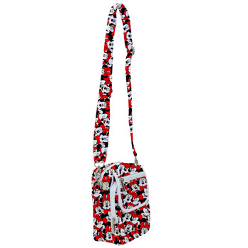 Belt Bag with Shoulder Strap - Many Faces of Minnie Mouse