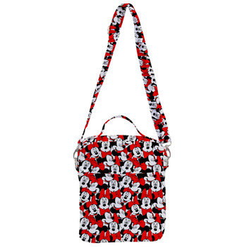 Tote Bag - Many Faces of Minnie Mouse - Rainbow Rules