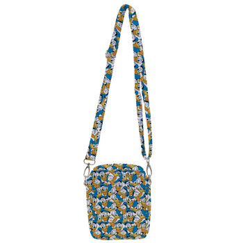 Belt Bag with Shoulder Strap - Many Faces of Donald Duck