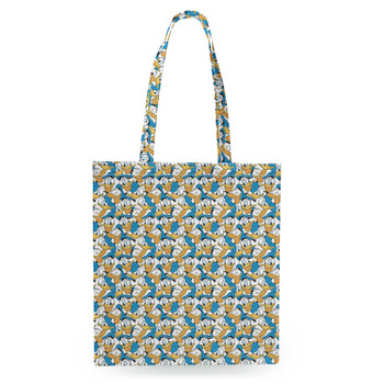 Tote Bag - Many Faces of Donald Duck