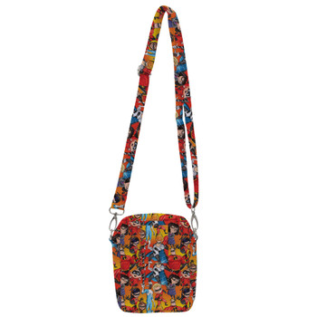 Belt Bag with Shoulder Strap - The Incredibles Sketched