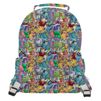 Pocket Backpack - Monsters Inc Sketched