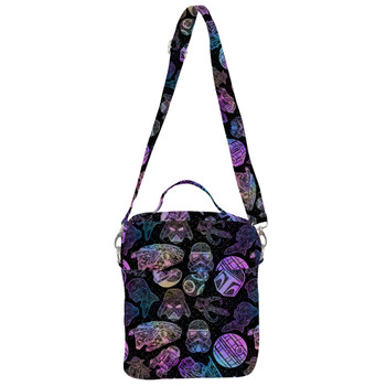 Crossbody Bag - Star Wars Watercolor Mandalas