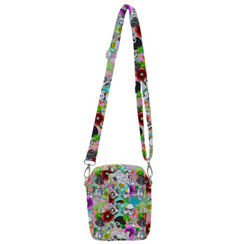 Belt Bag with Shoulder Strap - Sketched Floral Star Wars