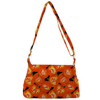Shoulder Pocket Bag - Disney Carved Pumpkins