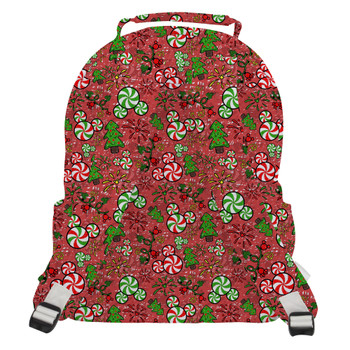 Pocket Backpack - Christmas Sketched Mouse Ears