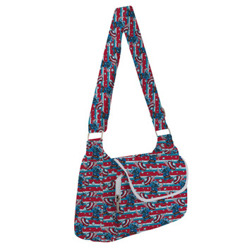 Shoulder Pocket Bag - Superhero Stitch - Captain America