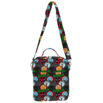 Crossbody Bag - Superhero Stitch - Superhero Badges