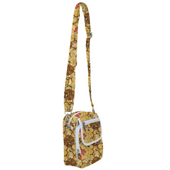 Belt Bag with Shoulder Strap - Sketched Pooh in the Honey Tree