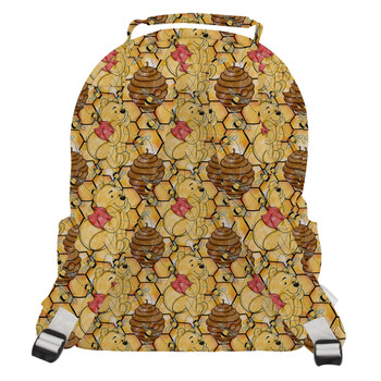 Pocket Backpack - Sketched Pooh in the Honey Tree