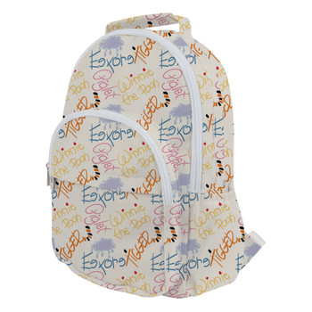 Pocket Backpack - Sketched Pooh Autographs