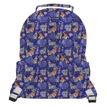 Pocket Backpack - Whimsical Luisa