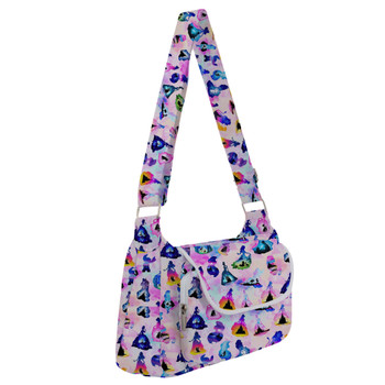 Shoulder Pocket Bag - Princess And Classic Animation Silhouettes