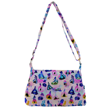 Shoulder Pocket Bag - Princess And Classic Animation Silhouettes