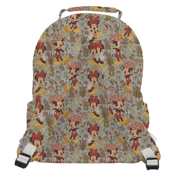 Pocket Backpack - Cottagecore Mickey & Minnie