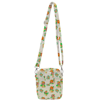 Belt Bag with Shoulder Strap - Little Orange Bird