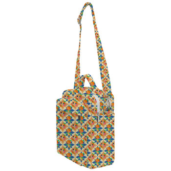 Crossbody Bag - Orange Bird Delight