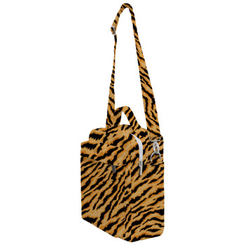 Crossbody Bag - Animal Print - Tiger