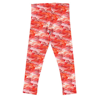 Girls' Leggings - Animal Print - Flamingo