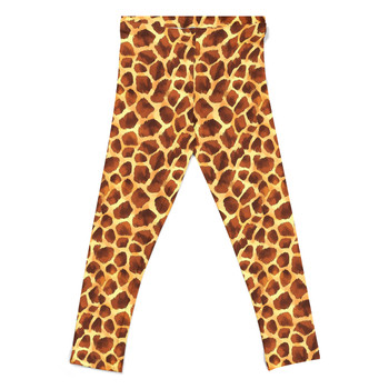 Girls' Leggings - Animal Print - Giraffe