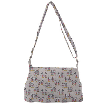 Shoulder Pocket Bag - Retro Mickey & Minnie