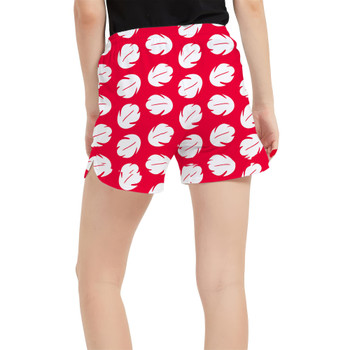 Women's Run Shorts with Pockets - Lilo Hawaiian Dress