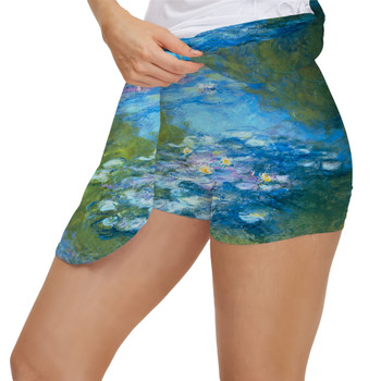 Women's Skort - Monet Water Lillies