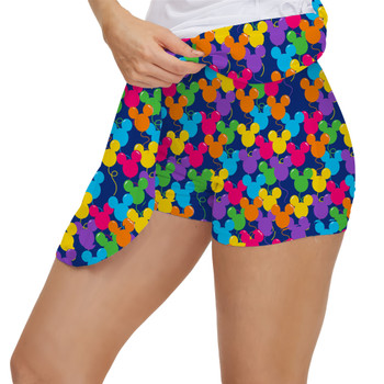 Women's Skort - Mickey Ears Balloons Disney Inspired