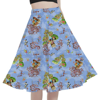 A-Line Pocket Skirt - Briar Patch Splash