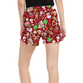 Women's Run Shorts with Pockets - Disney Christmas Snack Goals