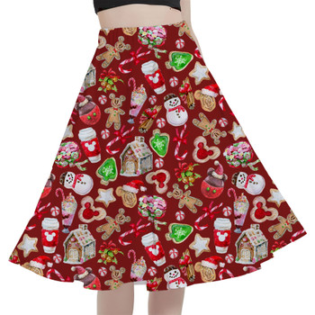 A-Line Pocket Skirt - Disney Christmas Snack Goals