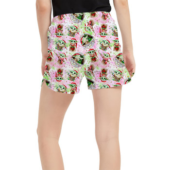 Women's Run Shorts with Pockets - The Asset Does Christmas