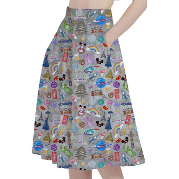 A-Line Pocket Skirt - The Epcot Experience