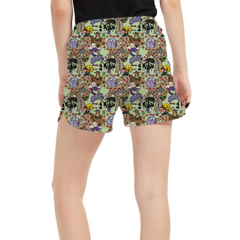 Women's Run Shorts with Pockets - The Emperor's New Groove Inspired