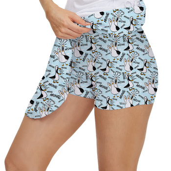 Women's Skort - Mine Mine Mine Seagulls Pixar Inspired