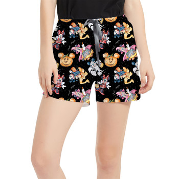 Women's Run Shorts with Pockets - Mickey & Minnie's Halloween Costumes