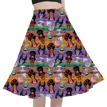 A-Line Pocket Skirt - Chillin' like a Villain