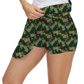 Women's Skort - A Baby Groot Christmas