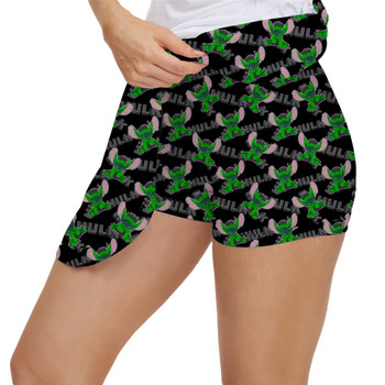 Women's Skort - Superhero Stitch - Hulk