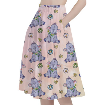 A-Line Pocket Skirt - Sketched Heffalump