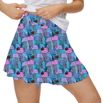 Women's Skort - Jellyfish Jumping