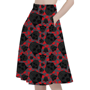 A-Line Pocket Skirt - Vader Valentine