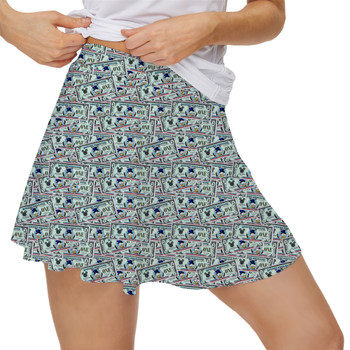 Women's Skort - Scrooge Disney Dollars