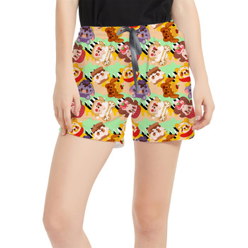 Women's Run Shorts with Pockets - Happy Munchlings