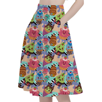 A-Line Pocket Skirt - Villain Munchlings