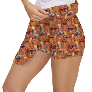 Women's Skort - Retro Chewbacca Summer Vibes