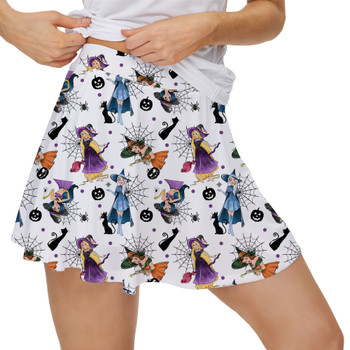 Women's Skort - Pretty Princess Witches