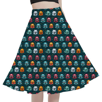 A-Line Pocket Skirt - Bounty Hunter Christmas Lights