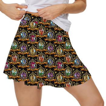 Women's Skort - Tinker Bell And Her Pirate Fairies